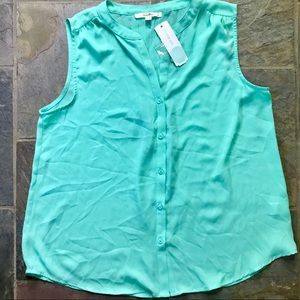 teal blue blouse // stitch fix // m